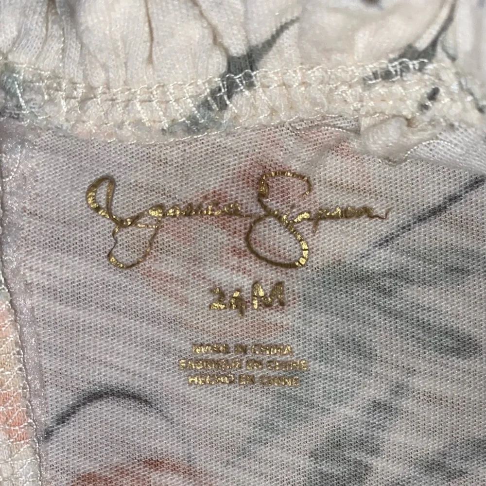 Jessica Simpson Sleeveless Floral Print Top Size 24 Months - Picture 3 of 4